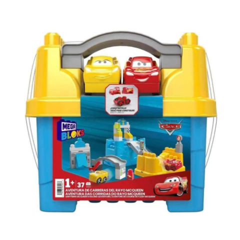 Mega Bloks Jogo de Construção das Corridas do Rayo McQueen
