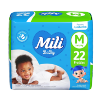 Fralda Mili Ultra Seca M 22 Unidades