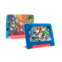 Tablet + Case Avengers 4GB RAM + 64GB + Tela 7 pol + Wi-fi + Android 13 (Go edition) + Processador Quad Core Multilaser