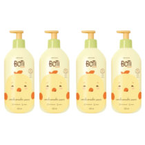 4 Unidades Condicionador Suave Boti Baby 400ml