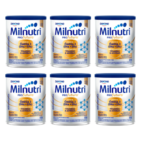 6 Latas Milnutri Profutura 800g