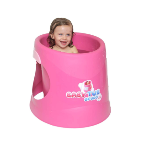 Banheira Baby Tub Ofurô Crianças 1 A 4 Anos Rosa