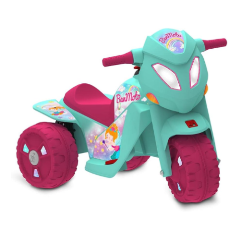 Moto Elétrica Ban Gatinha 6V Bandeirante