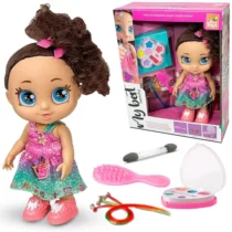 Boneca My Best Beauty com Maquiagem Bee Toys