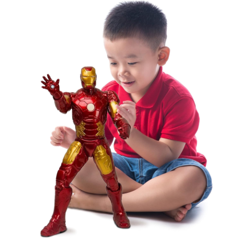 Boneco Homem De Ferro Mimo Brinquedos 45cm