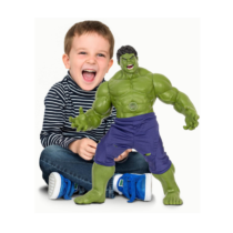 Boneco Hulk 50cm com Frase +10 Sons Mimo