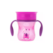 Copo Chicco 360 Perfect Cup Menina 12m+ Rosa