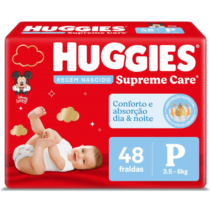 Huggies Fralda Supreme Care P 48 Unidades