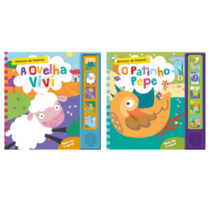 Livro Sonoro Patinho Pepe ou Ovelha Vivi