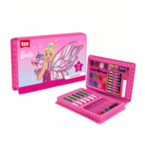 Kit Maleta Artística 42 Peças Barbie Tris
