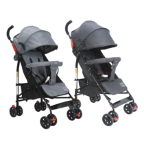 Maxi Baby Carrinho de Bebê Guarda Chuva Cinza ou Preto