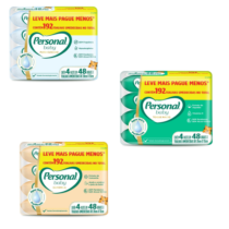 Pack Lenços Umedecidos Personal Baby 192 Unidades