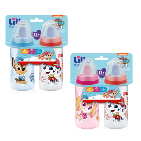 Kit Copos de Treinamento Patrulha Canina Lillo