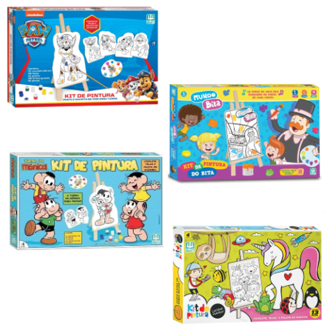 Kit de Pintura Nig Brinquedos