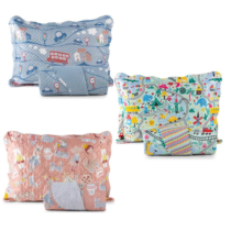 Kit 2 Peças Cobre Leito Colcha Matelada Micro Percal 150 Fios Boutis Kids