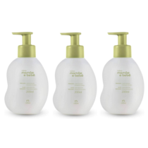 3 Unidades Hidratante Mamãe e Bebê Natura 200ml