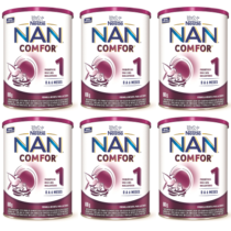 6 Latas Nan Comfor 1 800g