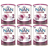 6 Latas Nan Comfor 2 800g