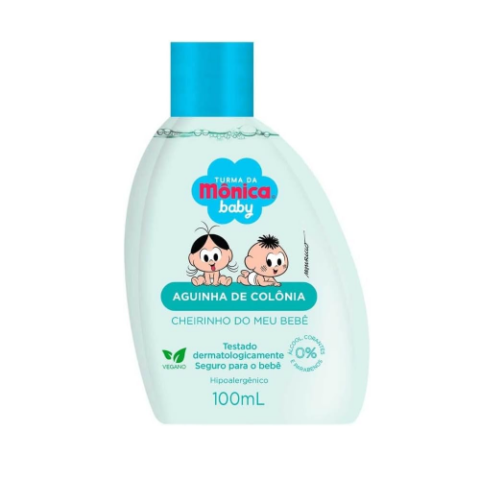 Aguinha de Colônia Turma da Mônica Cheirinho de Bebê 100ml