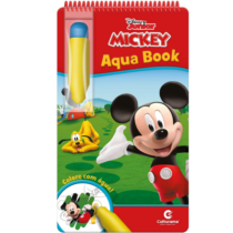 Aqua Book Mickey