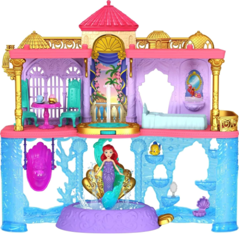 Castelo Empilhável Disney Princesa Ariel da Terra e do Mar