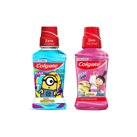 Colgate Enxaguatório Bucal Kids Antisséptico 250ml Minions