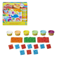Conjunto Play-Doh Kit de Números + 6 Potes de Massinha Hasbro