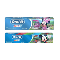 Creme Dental Infantil Oral-B Mickey ou Minnie 50g