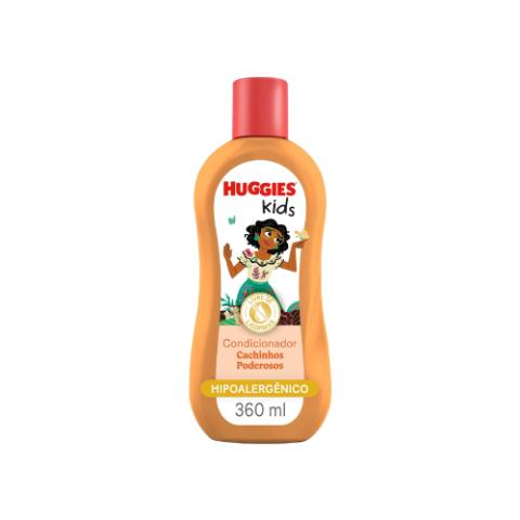 Huggies Condicionador Kids Cachinhos Poderosos 360ml