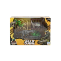 Jurassic Fun Jaula de Captura Multikids