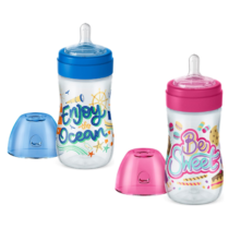 Mamadeira Lillo Super Evolution Divertida 6m+ 300ml Azul ou Rosa