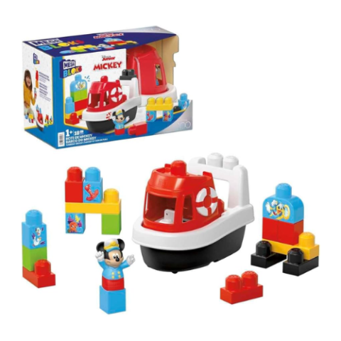 Mega Bloks Disney Barco do Mickey Mattel