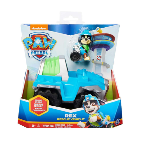 Patrulha Canina Rex Cadeirinha De Rodas E Veiculo De Resgate