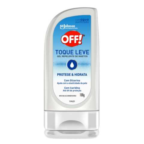 Repelente Off Toque Leve Gel 100g