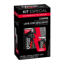 Repelente Spray Exposis Extreme 100ml + Repelente Spray Exposis Extreme 52ml