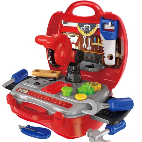 Maleta Crianças Brincando De Ser Construtor Multikids