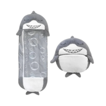 Saco de Dormir Tubarão 3 em 1 Pelúcia 135cm BBR Toys