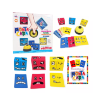 Jogo Educativo Cubo Das Emoções Monta Cara Expressão Faces
