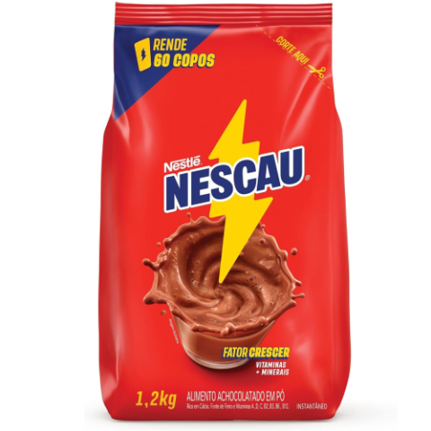 Achocolatado Em Pó Nescau 1,2Kg