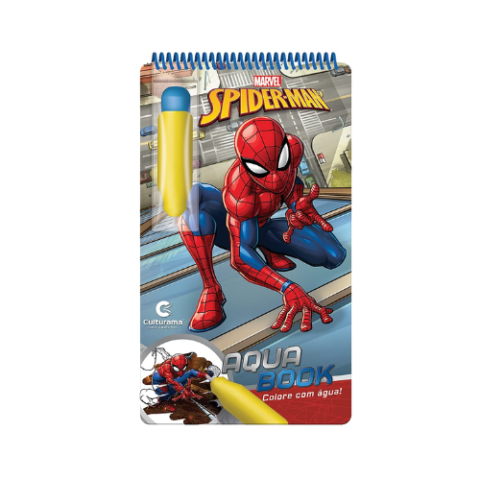 Aqua Book Homem-Aranha