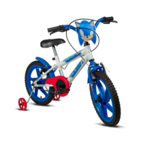 Bicicleta Aro 16 Sonic com Rodinha Verden