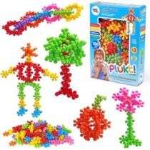 Brinquedo Educativo De Montar E Encaixe Plukt 100 Peças