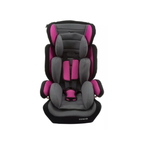 Cadeirinha Cosco Kids Tour Cinza/Rosa