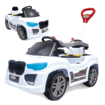 Carrinho de Passeio e Pedal Maral Bm Car Branco