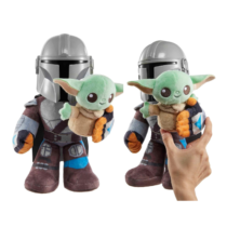 Conjunto de Pelúcia Mandalorian Baby Yoda Star Wars