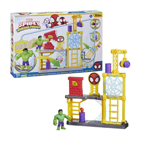 Conjunto Marvel Spidey Arena Do Hulk Hasbro
