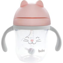 Copo com Alça Removivel Rosa Buba
