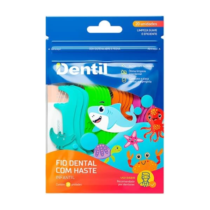 Fio Dental Kids Com Haste 20 Unidades Dentil
