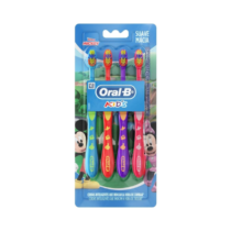 Kit Oral-B Kids 4 Unidades Escova de Dente Mickey