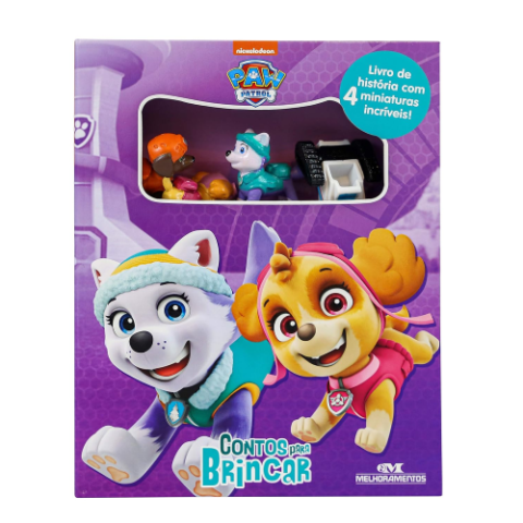 Livro Paw Patrol Contos para Brincar